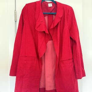 CAbi Red Trench Coat for Women